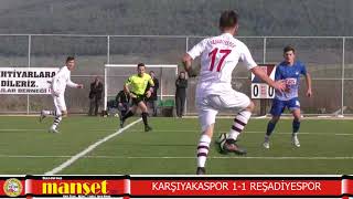 KARŞIYAKASPOR (1-1) REŞADİYESPOR