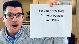 Schumer Demands Stimulus Bill | Stimulus Package Update | Senator Sinema Chased And Harassed