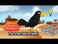 thirsty crow story in english moral stories for kids bedtime stories for children