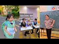 龟兔赛跑：最终小兔子与小乌龟共同冲向终点#小丑 #天使