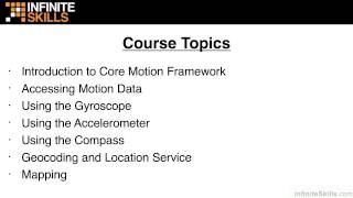 iOS Motion Framework Tutorial | Introduction And Course Overview