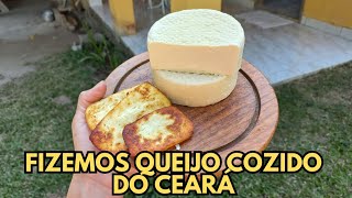 COMO FAZER QUEIJO COZIDO | COMO FAZER QUEIJO DO CEARÁ  | QUEIJO NORDESTINO