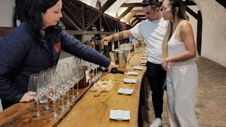 WINERY KHAREBA TOUR IN GEORGIA 🇬🇪 || WINE TASTING AND BAKING 🥰