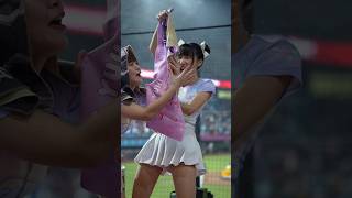 雨中作樂太開心 筠熹 Yuhi 十元 Hime #台湾チアリーデ #樂天女孩 #RakutenGirls 240929