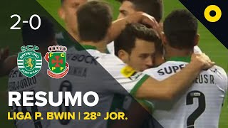 Resumo: Sporting 2-0 Paços de Ferreira - Liga Portugal bwin | SPORT TV