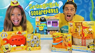 SpongeBob Squarepants Imaginext Toy Challenge ! || Toy Review || Konas2002
