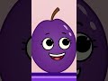 Ten Little Fruits Song #shorts #fruits #kidssong
