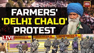 Farmer Protest LIVE News: Delhi Chalo Farmer Protest LIVE |Farmer Protest In Delhi |India Today LIVE