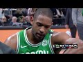 Jaylen Brown - terrible fall  Celtics vs Timberwolves