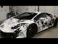 camo lamborghini huracan vinyl wrap showing it off