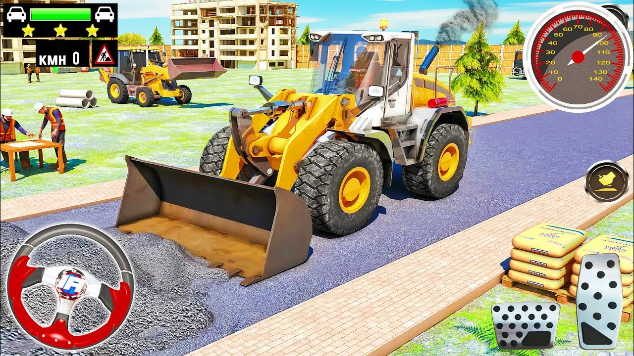 City Construction JCB Game 3D - Jcb Game Play For Android - YouTube