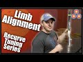 Recurve Tuning Series Episode 3 |  Limb Alignment with Jake Kaminski plus rough bow weight & tiller