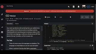 Codewars | Welcome! | Python 8 kyu