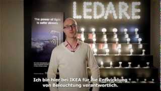 Eine clevere Idee: LED - Energiesparen mit IKEA.