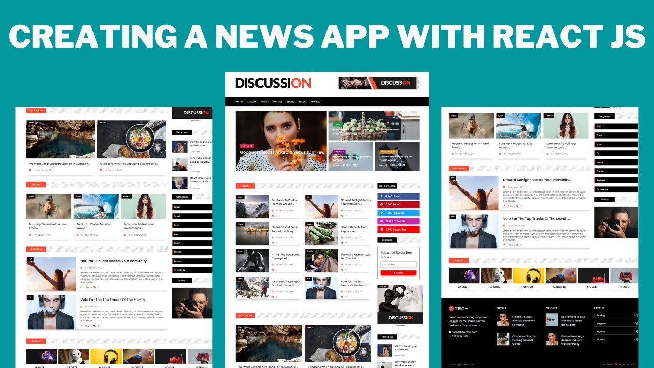 How To Creating A News App With React Js A Step By Step Guide With