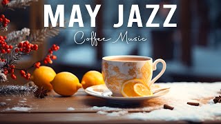 April Jazz ☕ Gentle Winter Coffee Jazz Music and Bossa Nova Piano positive for Uplifting the day