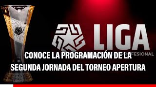 🔴🔵Liga 1: Conoce la programación de la segunda jornada del Torneo Apertura