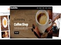 How to Make A Responsive Coffee Website using HTML CSS & JavaScript