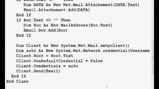 Visual Basic 2010 Make an E-mail sender