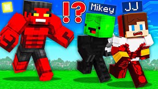 Speedrunner vs Hunter : RED HULK vs JJ FALCON and Mikey WINTER SOLDIER in Minecraft ?! - Maizen