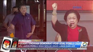 Perang Sindir Demokrat dengan PDIP Soal Pemilu 2024