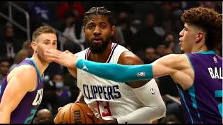 Charlotte Hornets vs LA Clippers - FULL GAME HIGHLIGHTS | 2021-22 NBA SEASON