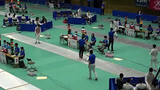 2021年IH フェンシング 男子 学校対抗 2回戦 東海大翔洋(静岡) vs 武生商業商工(福井)