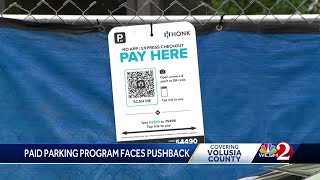 New Smyrna Beach officials and residents try to shut down paid parking program