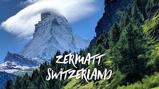 Zermatt, Switzerland in 8K | Majestic Sunrise Over the Matterhorn | Cinematic Drone Footage | Nature