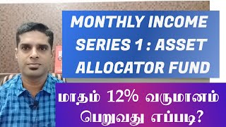 Monthly income scheme series 1 | Kotak Asset allocator fund | Nivas Narasimhan