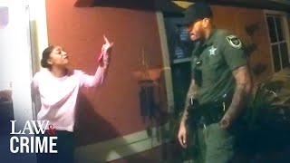 Mouthy Florida Woman Flips Off Cops in Dramatic Arrest