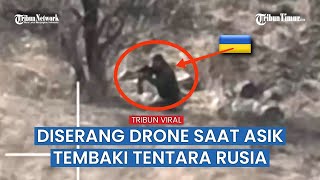 Drone FPV ‘VT-40’ Rusia Gempur Habis Posisi dan Alat Tempur Kelompok Militer Ukraina!