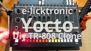 Yocto Analog Drum Machine Demo (Diy Roland TR-808 Clone)