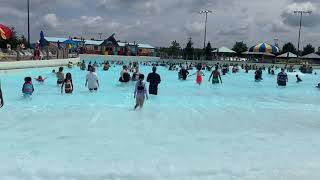 Fun wave pool at Zoombezi Bay Waterpark Columbus Ohio!!