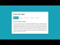 Pure CSS Tabs with Slide Indicator | Tabs using only HTML & CSS