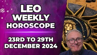 Leo Weekly Horoscope 23rd to 29th December 2024