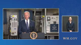 President Biden and the First Lady Deliver Remarks at Tidewater Community College