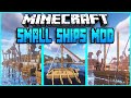 SMALL SHIPS MOD How to Install and settings how to control- Small ships  Mod 1.16.5 mods Forge 2021