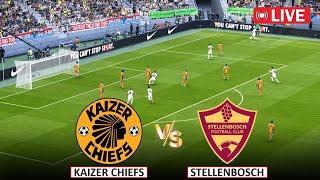 🔴Live : Kaizer Chiefs vs Stellenbosch I South African Premiership Full Match Stream eFootball Pes 21