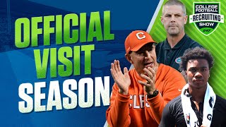 The College Football Recruiting Show: Official Visit SZN | FIVE-STARS Moving | Prospects to Watch 👀