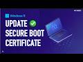 Update Secure Boot certificate in Windows 11