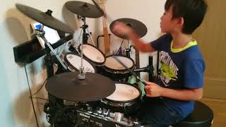 WANIMA「やってみよう」ドラム8歳/Drum Cover