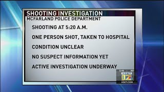 McFarland Police investigate Tuesday-morning shooting on Browning Road and Kern Avenue