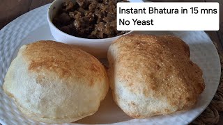 എണ്ണ ഒട്ടും കുടിക്കാത്ത  INSTANT BHATURA  @FoodTag14