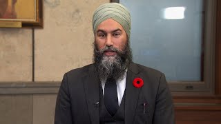 Trudeau has turned "his back on Canadians" | Singh on whether he will still support the government