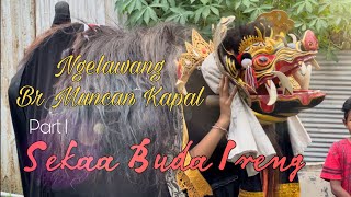 Barong Bangkung Jadi Babakan (Sekaa Buda Ireng) Ngelawang di Desa Kapal @agastyachannel8976