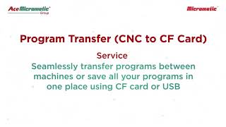 DIY - Program Transfer (CNC to CF Card)