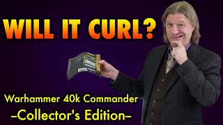 How Bad Will This Warhammer 40k Collector's Edition Deck Curl? | Magic: The Gathering Unboxing