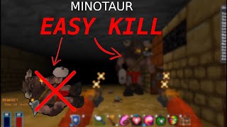 Easy Way to Kill Minotaur - Barony