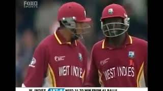 COURTNEY BROWN AND IAN BRADSHAW! WEST INDIES AMAZING WIN!! 2004 Champions Trophy